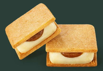 스타벅스 깰끄쇼즈 샌드쿠키 우유카라멜