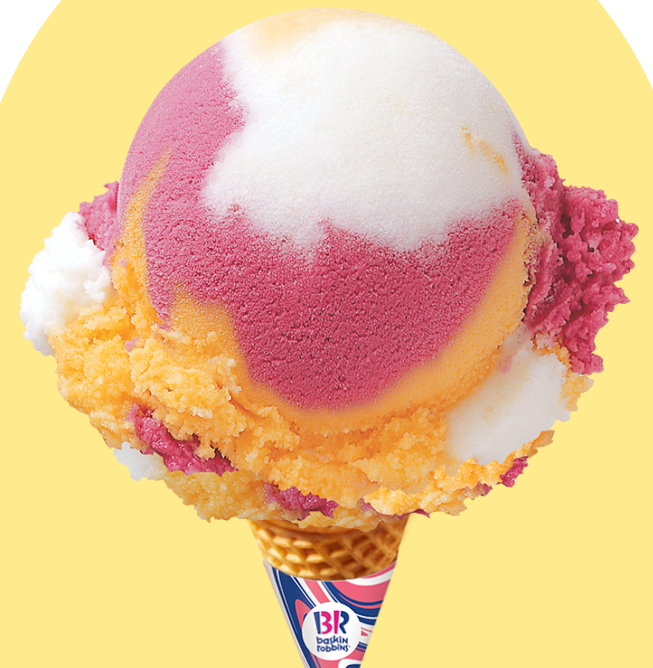 배스킨라빈스 레인보우 샤베트